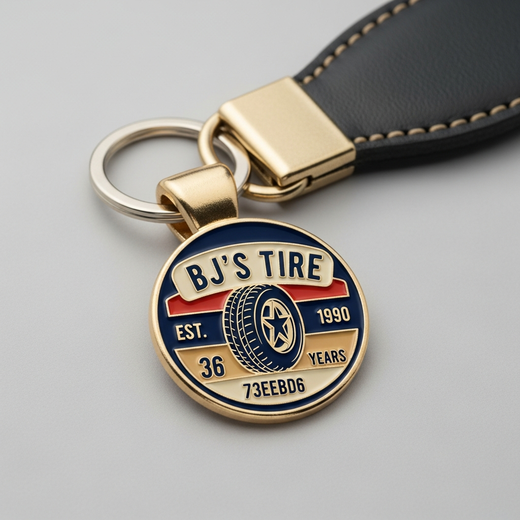 BJ's Tire keychain concept
