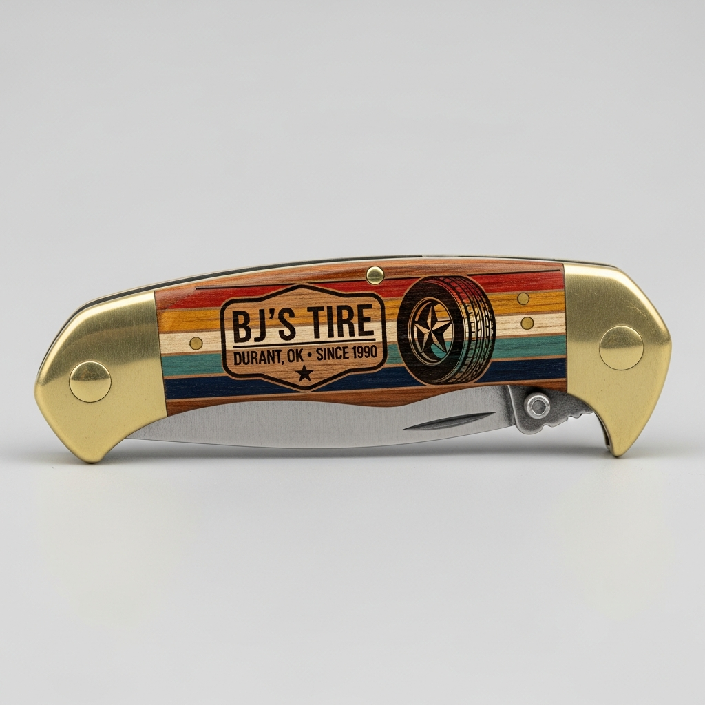 BJ's Tire pocket knife concept